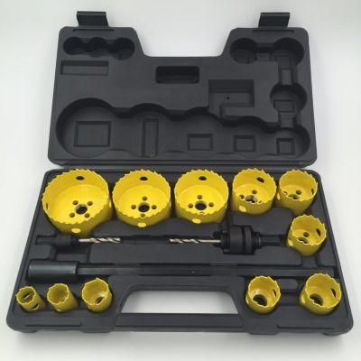Drill Bits 14PCS Bi-Metal Hole Saw Kit with Blow Box Hole Saw