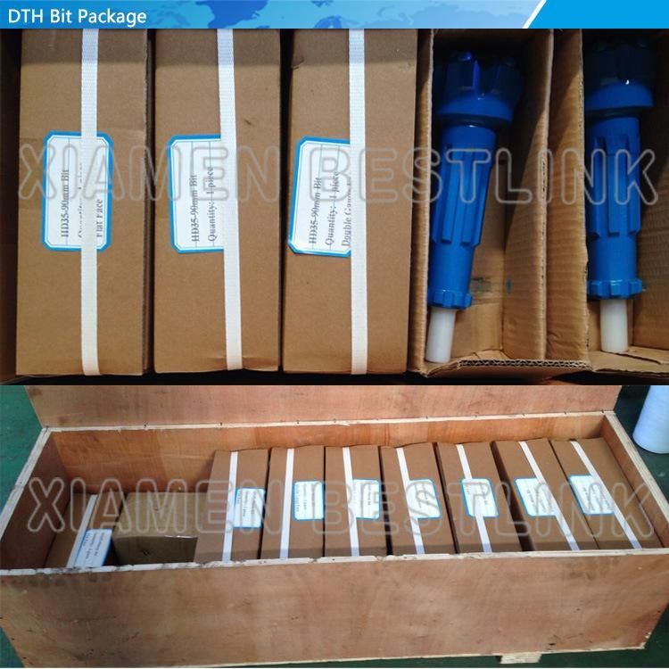 High Air Pressure Rock Drilling DTH Button Bit for Mining Exploration