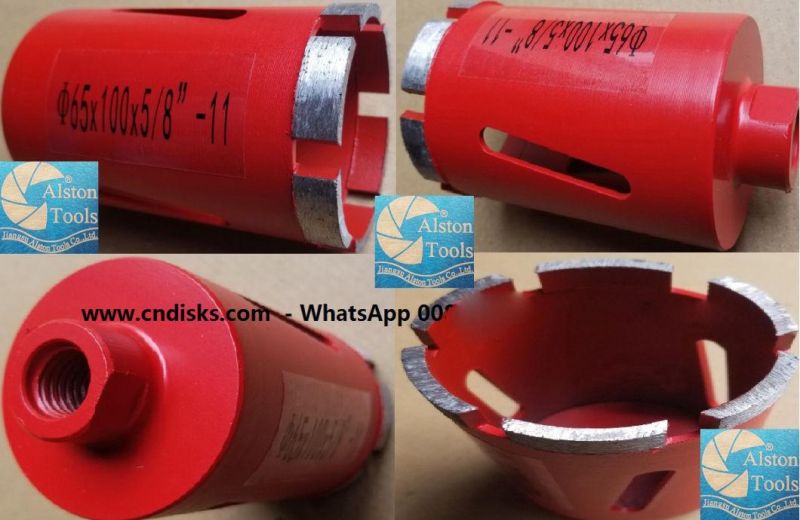 Diamond Core Drill Bits for Drilling Concrete and Building Materials