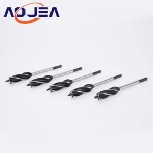 High Carbon Steel Four Flutes Auger Drill Bit Hole Saw for Hard Wood