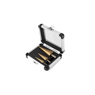 Ultra-Safe Step Drill Bits with Aluminum Box