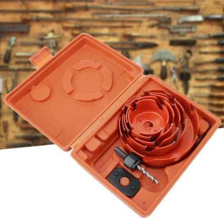 8PCS Alloy Wood Work Hole Saw with Woodworking Hole Opener