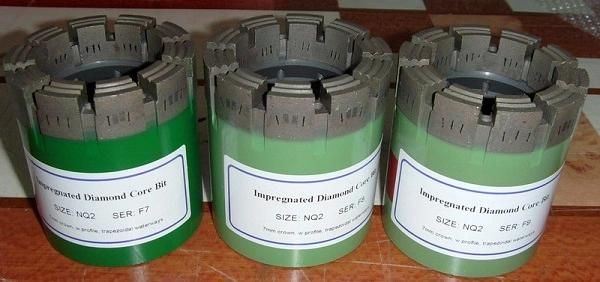 Nq2 Nq Nq3 Diamond Core Drill Bit for Underground Drilling