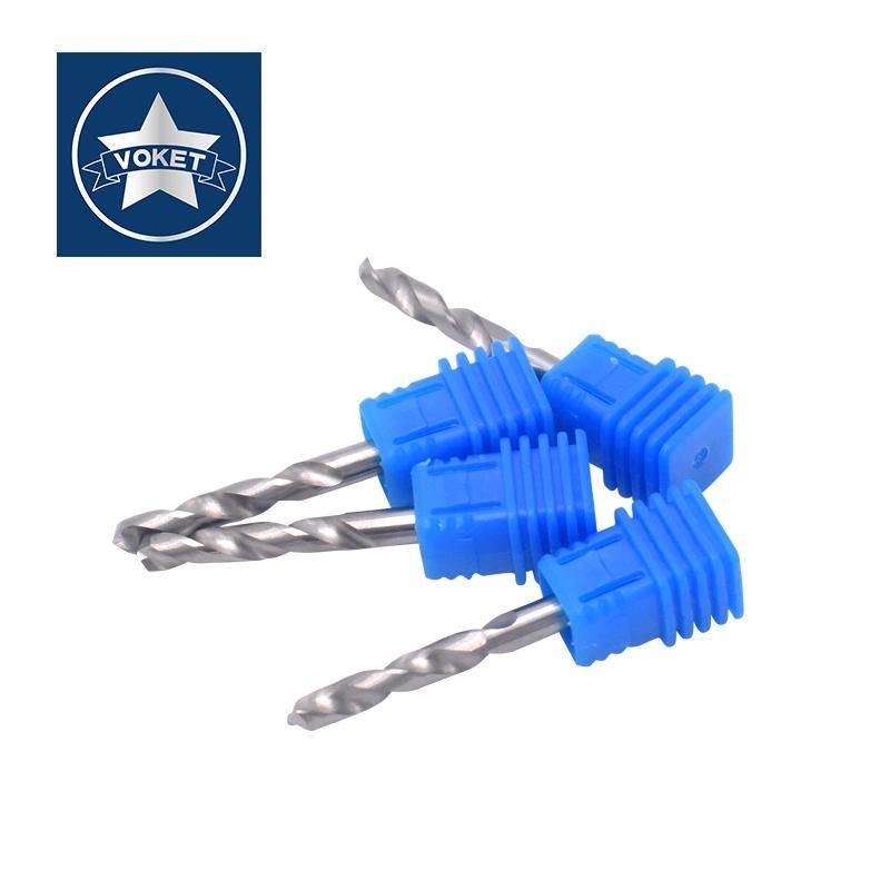 CNC Machine Tungsten Carbide Steel Point Twist Straight Shank Monolithic Drill Bit 1.0 1.1 1.2 1.3 1.4 1.5 1.6 1.7 1.8 1.9