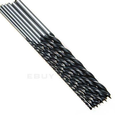 7PCS 12&quot; Extra Long Brad Point Twist Drill Bit Set 4-12mm Wood Working Tool