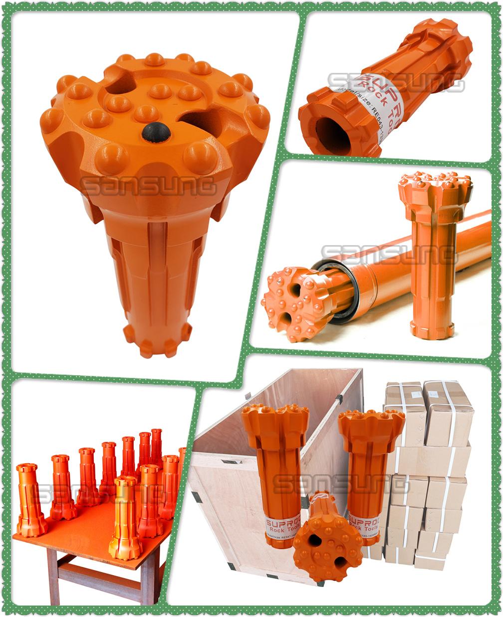 DTH RC Hammer Button Bit for Mining Exploration