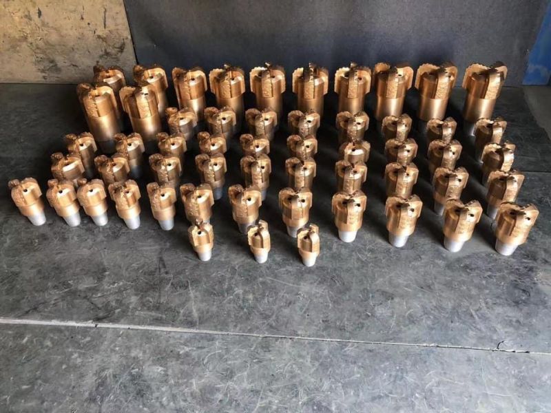 PDC Bits for Oilfield Drilling 120mm 3 Blades Steel/Matrix Body