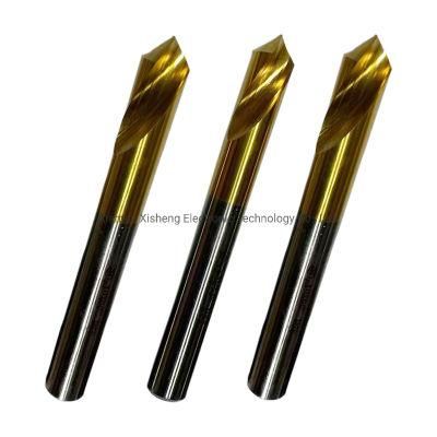 Lengthened Fixed-Point/Hole HSS with Titanium Coating Positioning Drill Bit High Cobalt Chamfering Cutter Hole Drill