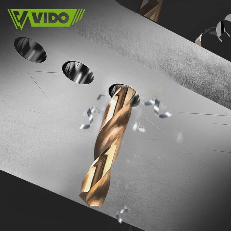 Vido 8mm M35 HSS Drill Bit for Impact Drill Machine