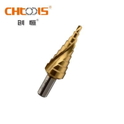 Chinese Factory Tin Coating High Speed Steel Step Drill