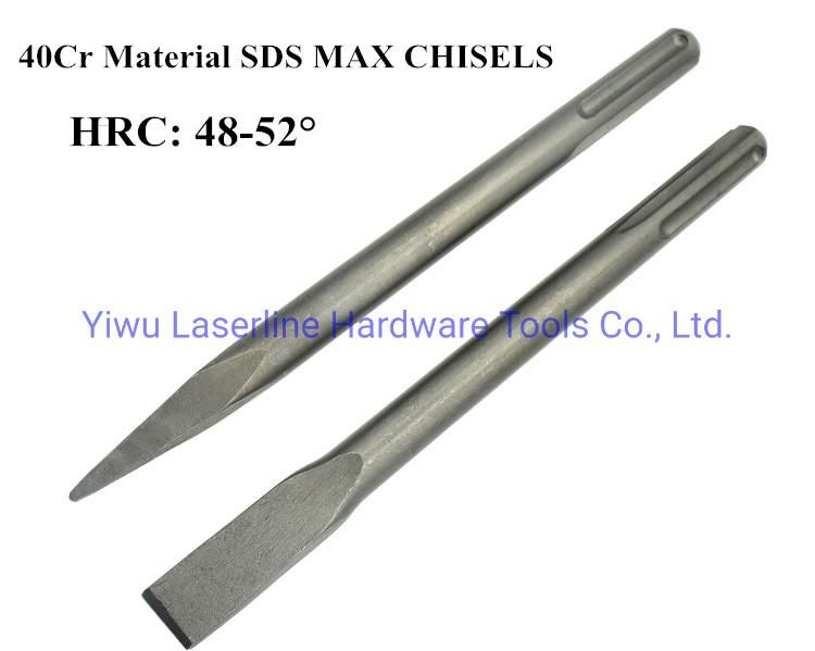 SDS Max Chisel for Concrete Stone Masonry Wall Stone Tile