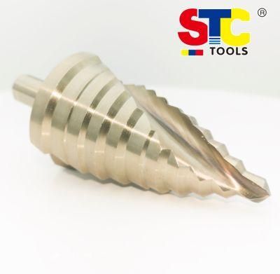 Straight Flute HSS Step Drill Bits