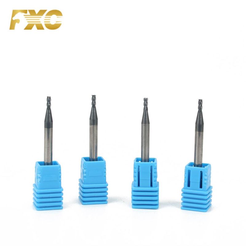 Hot Sale Tungsten Carbide HRC45 Micro End Mill Cutter for Steel