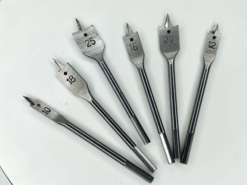 Customized Best Selling New Product Wood Flat Drill Bit in Different Sizes