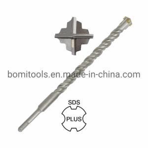 Power Tools HSS Drills Bits Factory Carbide Cross Tip 4 Cutters S4 Flute Drill Bit