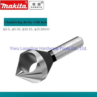 Original Makita HSS Zero Flute Countersink Drill Bits for Metal Chamfering