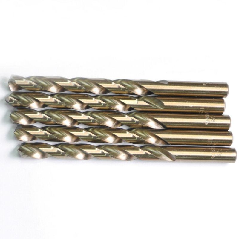 M35 HSS Cobalt Twist Drill Bit - All Sizes 1/16" - 1/2" for Metal, Wood