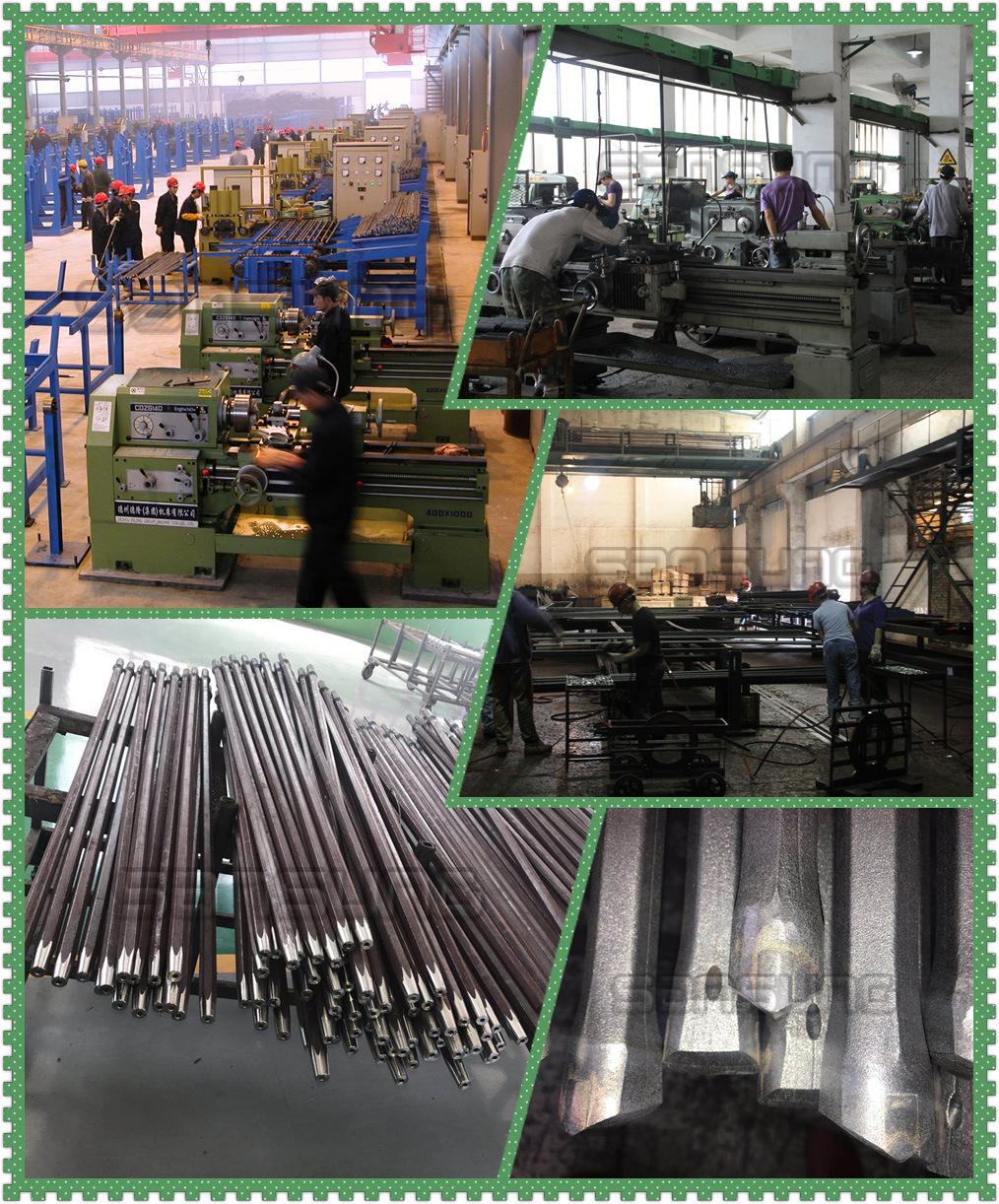 Integral Rods Quarry Drill Steel for Small Bore Hole