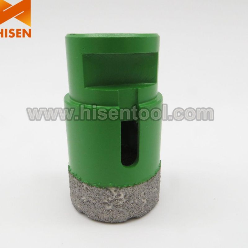Vacuum Brazed Diamond Core Drill Bits for Ceramic Tiles and Marble