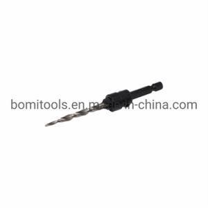 Power Tools HSS Drills Bits Hex Shank with Countersink Tapered Wood Drill Bit