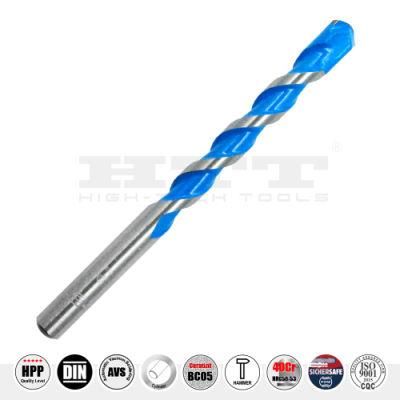 Pgm German Quality Tct Multipurpose Universal Drill Cylindrical Shank for Masonry, Metal, Wood, Fiber, Tile, Concrete, Brick, Cement Drilling