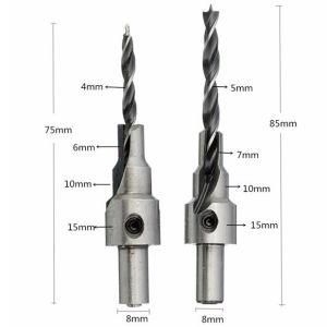 Power Tools HSS Drills Bits Factory Customized Hex Shank Tapered Drill Bit
