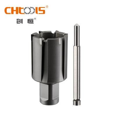 Chinese Factory Tct Weldon Shank for Rail Cutting Rail Drilling Cutter