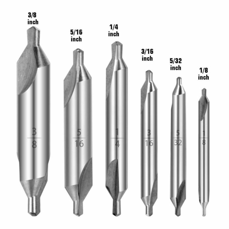 HSS Center Drill, Combined Drill and Countersink