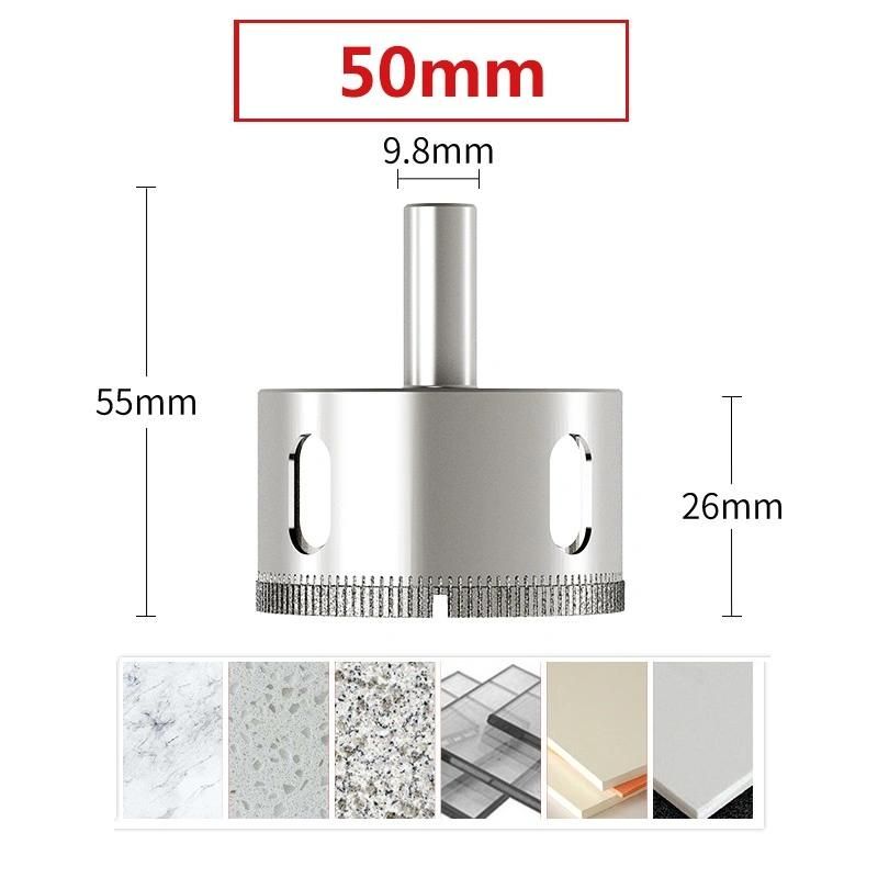 Electroplated Diamond Hole Saw for Glass and Ceramic (SED-DHS-EG)