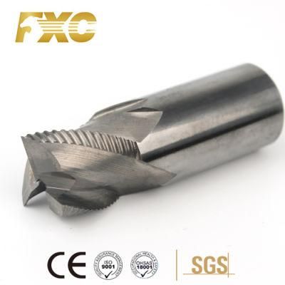 3 Flutes Carbide Big Size Roughing End Mill for Aluminum