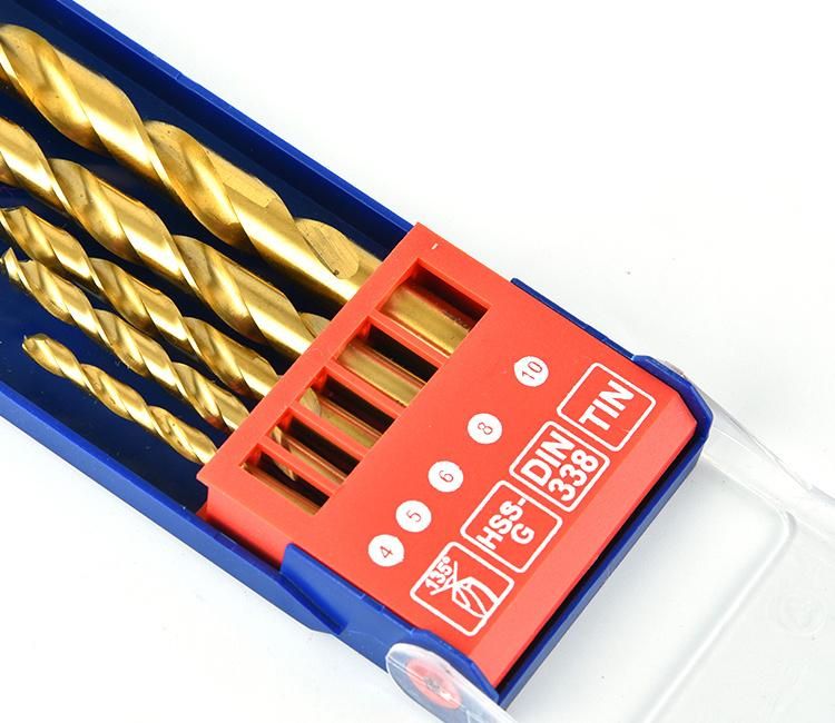 Sali High Quality HSS Cobalt Twist Drill Bit Sets