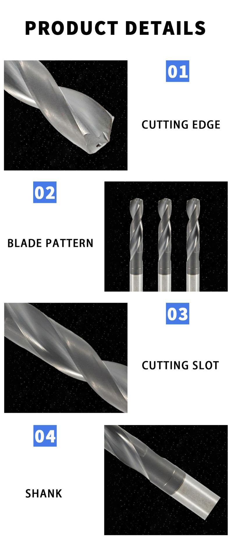 Carbide Spotting Drills on CNC Machine Tool