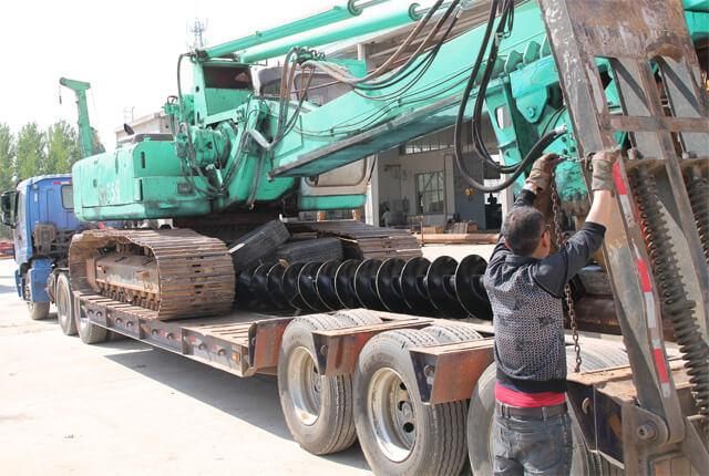 Hf856A Fully Hydraulic Rig Crawler Rotary Drilling Rig for Piling