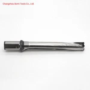 Power Tools U Drills Bits Indexable HSS Carbide Milling Drill Bit with Wcmt Wcmx Spmg Inserts