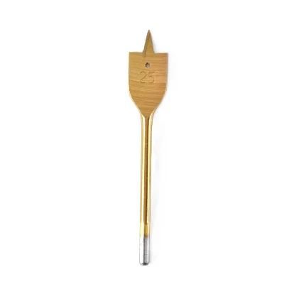 Tin-Coated Flat Drill Bit for Wood Wooking