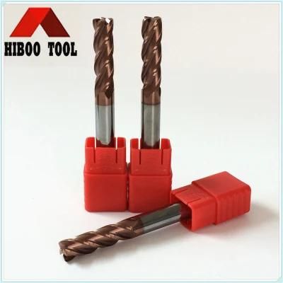 High Quality HRC55 Corner Raduis End Mill Carbide Tool