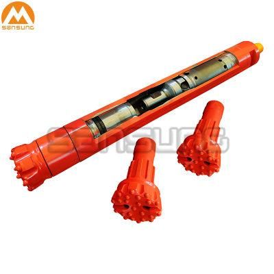 Mining machine Parts DTH Hammer Bits with Tungsten Carbide Buttons