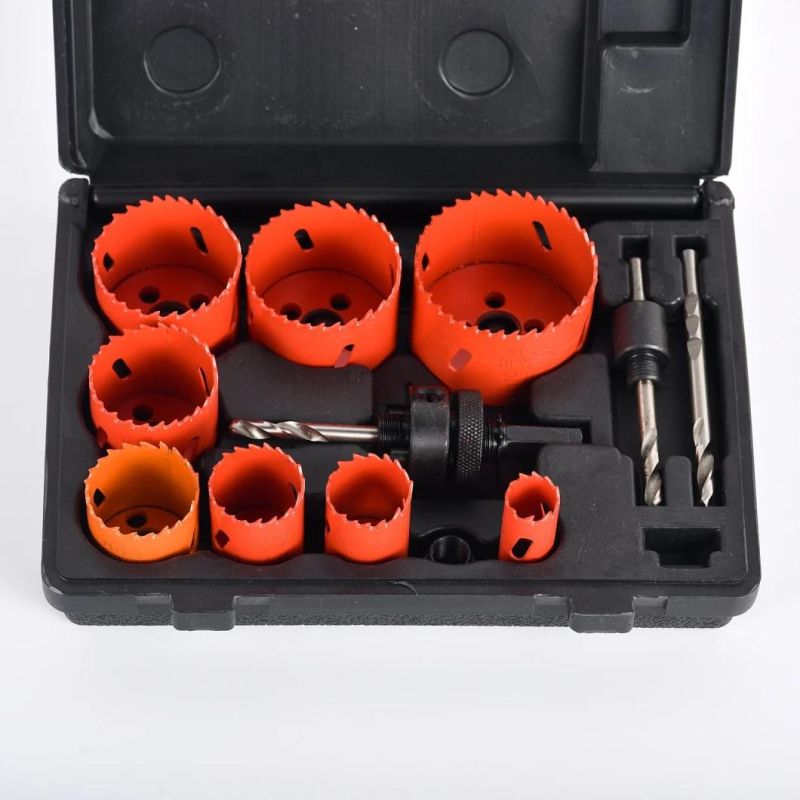 Direct Factory Bi-Metal Hole Saw Set for Metal Drilling