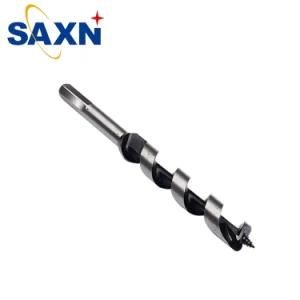 Hex Shank Single Flute Wood Auger Drill Bits
