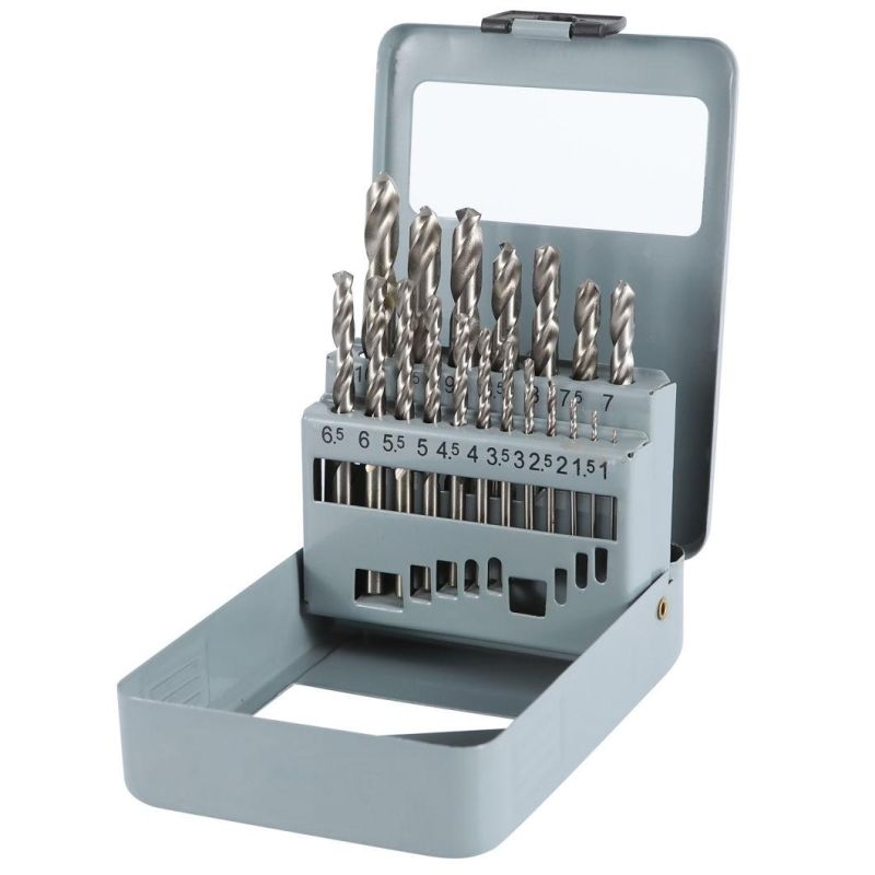 29PCS HSS Twist Drill Bits Set for Metal Aluminum