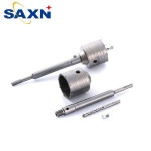 Saxn 30-160mm Wall Hole Cutter Carbide Tip Core Drill Bit for Concrete
