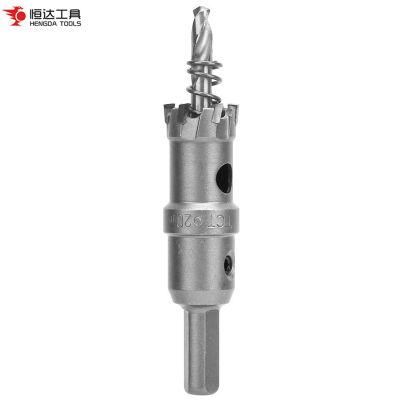 Stainless Steel Hole Saw Tct Carbide Tipped Core Drill Bit for Metal