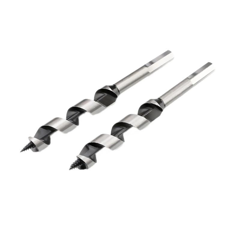 Auger Drill Bits with Single Flute Woodworking Drilling Tools