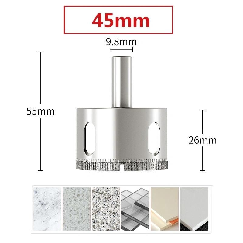 Electroplated Diamond Hole Saw for Glass and Ceramic (SED-DHS-EG)