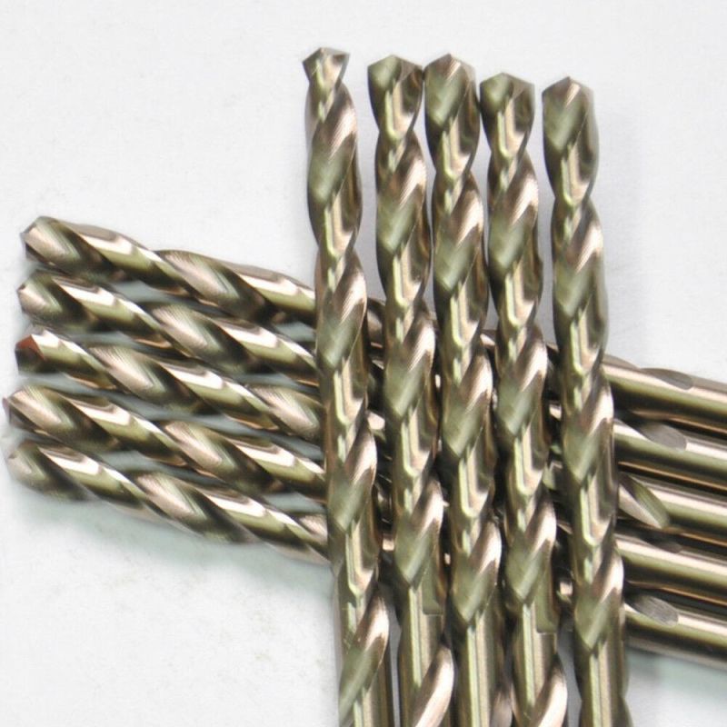 Drill Bit Set HSS Titanium Jobber Length Twist Metal Drill Bits Tool