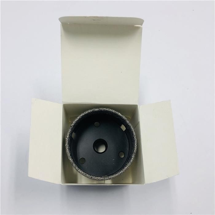 M14 20mm Vacuum Brazed Diamond Finger Bits Cutting Hardness Sandstone