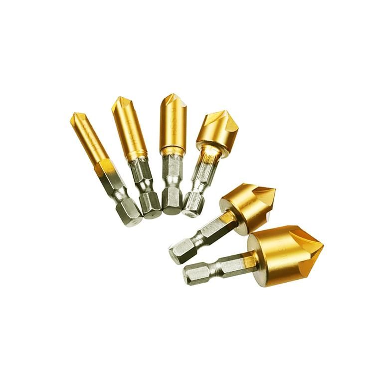 HSS Cobalt Chamfer Drill Bits for Metal Drilling Deburring