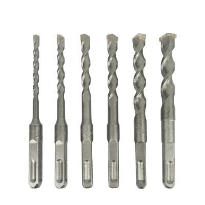 Square Shank Single Flute Hammer Drills Electric Hammer Drill Bits with Straight Tip (SED-SHS)