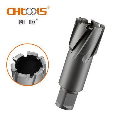 Chtools 75mm Depth Weldon Shank Carbide Annular Cutter