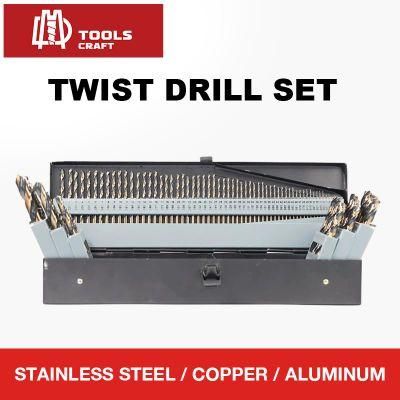 DIN 338 HSS Cobalt Twist Drills Bit for Stainless Steel Hard Metal
